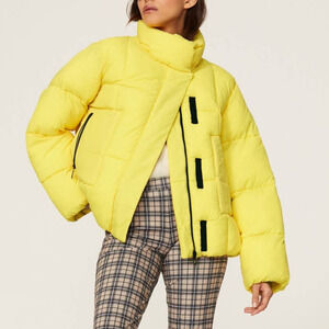 Baum Und Pferdgarten Brooks Jacket Nylon Puffer Yellow XS